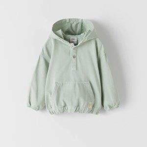 Zara Twill Hoodie 18-24 months